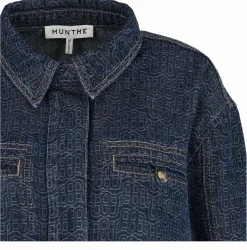 Denim-Bluse