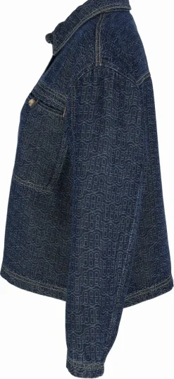 Denim-Bluse