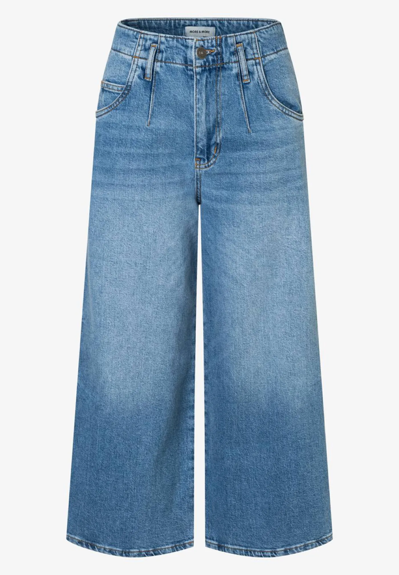 Denim-Culotte