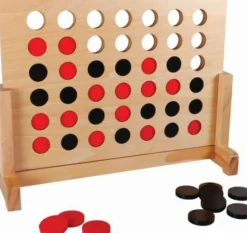 Denk- und Strategiespiel "4 in einer Reihe"