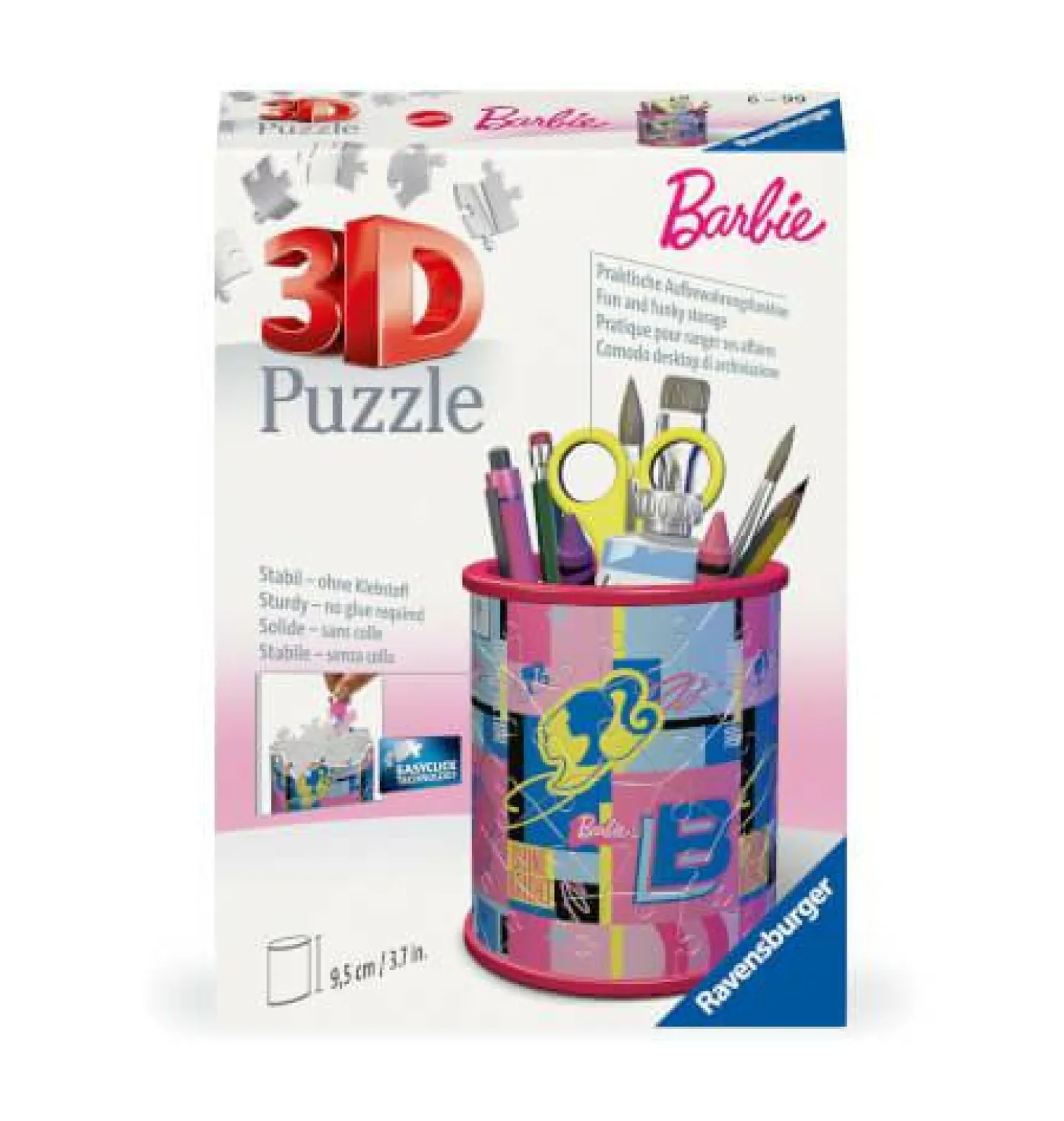 3D-Puzzle "Pencil Cup Barbie"
