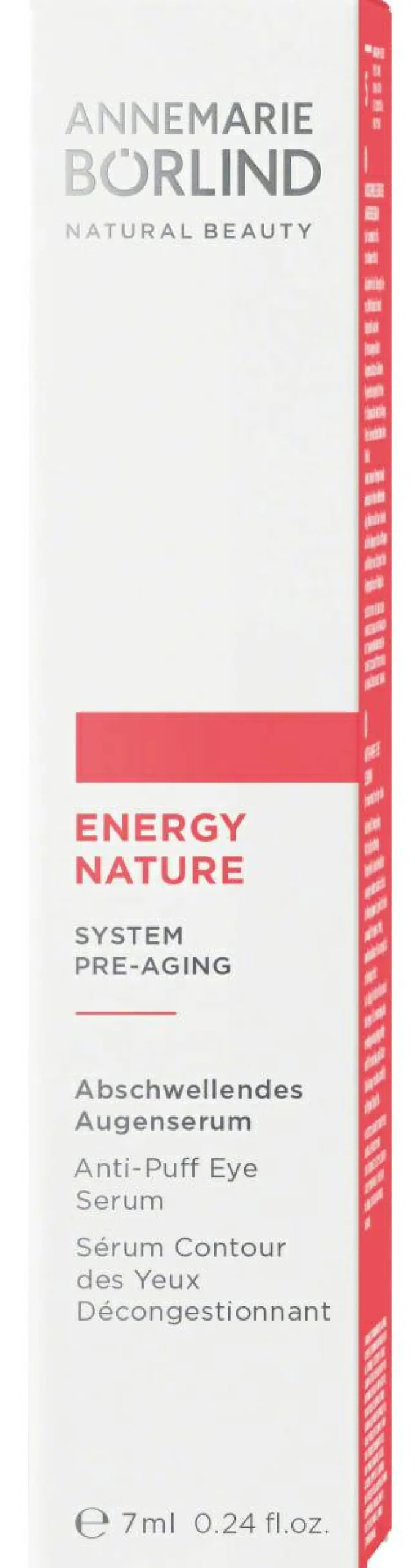 "Energynature" Abschwellendes Augenserum 7 ml