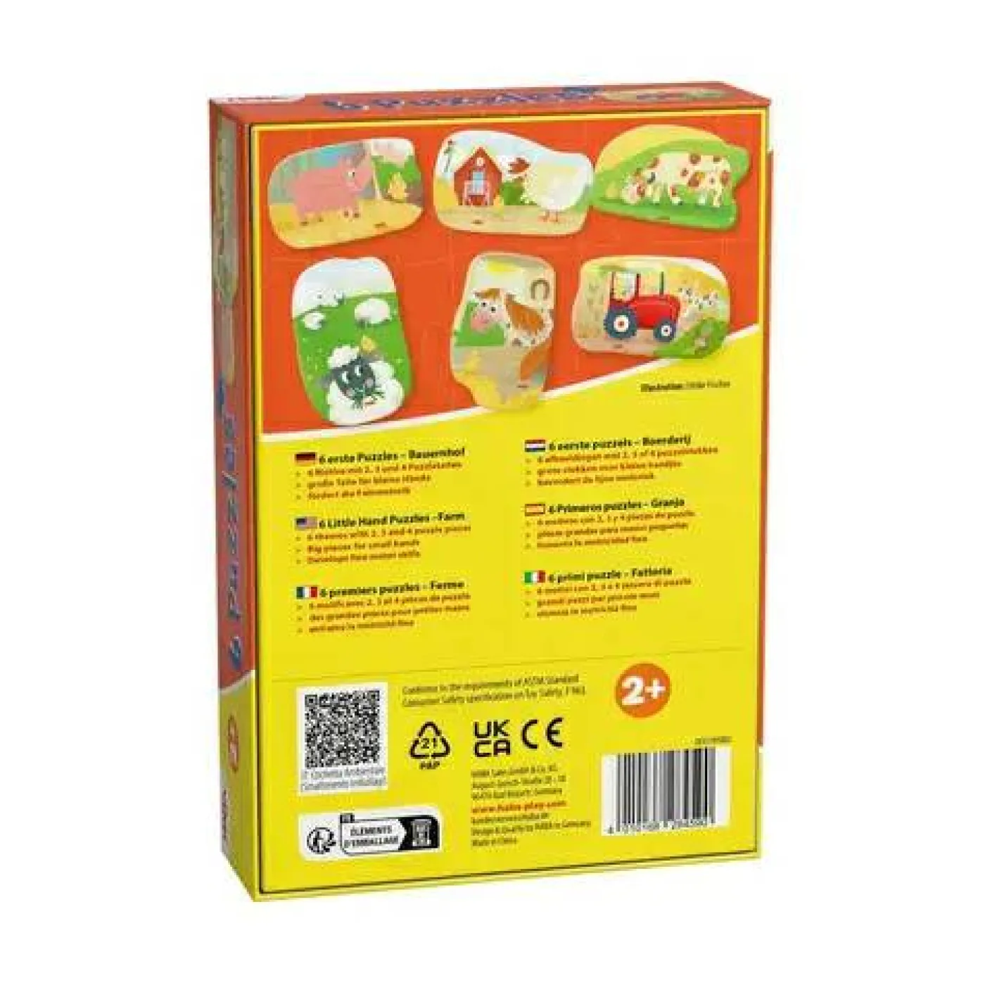 Erste Puzzles "Bauernhof"