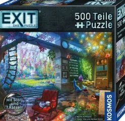 Escape Room-Puzzle "EXIT - Das verborgene Atelier", 500 Teile