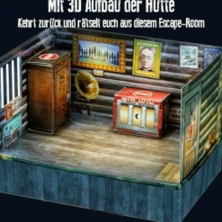 Escape Room-Spiel "EXIT - Die Rückkehr in die verlassene Hütte" (Fortgeschrittene)