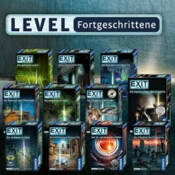 Escape Room-Spiel "EXIT - Die Rückkehr in die verlassene Hütte" (Fortgeschrittene)