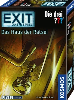 Escape Room-Spiel "EXIT - Die drei ???: Das Haus der Rätsel" (Einsteiger)