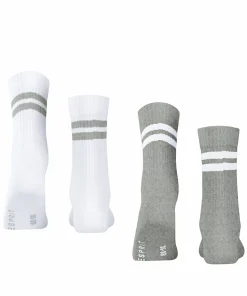 Esprit Tennis Stripe 2-Pack Damen Socken