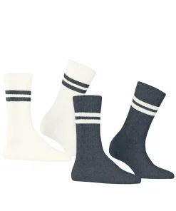 Esprit Tennis Stripe 2-Pack Damen Socken