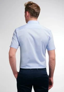ETERNA KURZARM HEMD SLIM FIT STRETCH