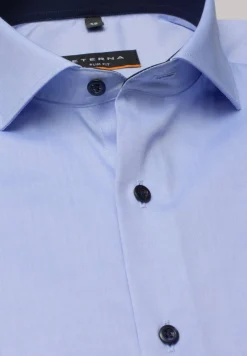 ETERNA KURZARM HEMD SLIM FIT STRETCH