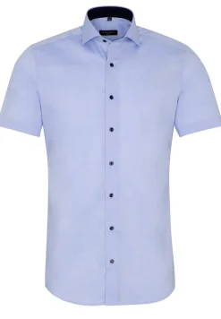 ETERNA KURZARM HEMD SLIM FIT STRETCH