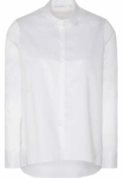 ETERNA LANGARM BLUSE MODERN CLASSIC CASUAL LUXURY TWILL