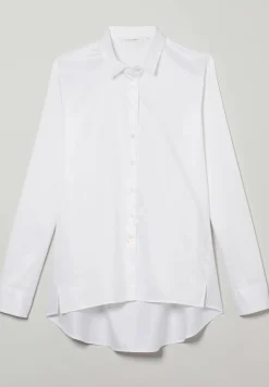 ETERNA LANGARM BLUSE MODERN CLASSIC CASUAL LUXURY TWILL