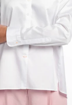 ETERNA LANGARM BLUSE MODERN CLASSIC CASUAL LUXURY TWILL