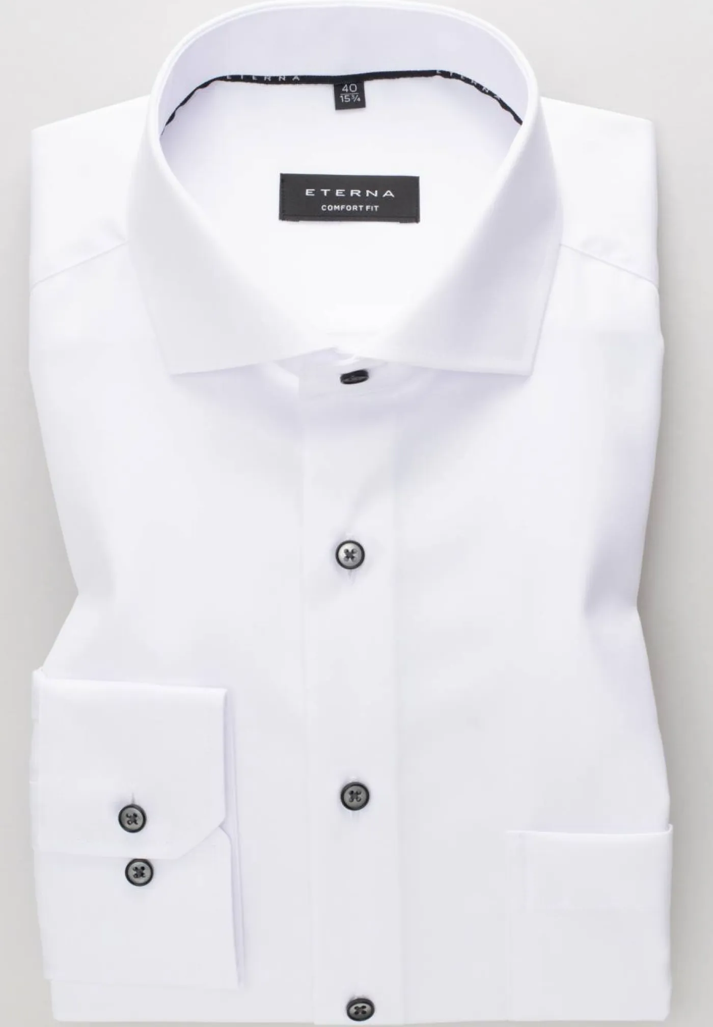 ETERNA LANGARM HEMD COMFORT FIT COVER SHIRT TWILL