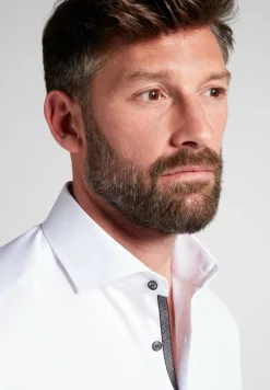 ETERNA LANGARM HEMD COMFORT FIT COVER SHIRT TWILL