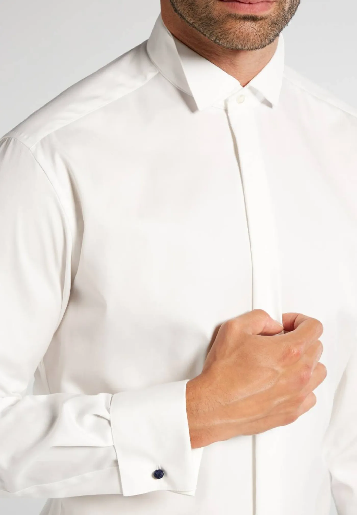 ETERNA LANGARM HEMD MODERN FIT COVER SHIRT TWILL