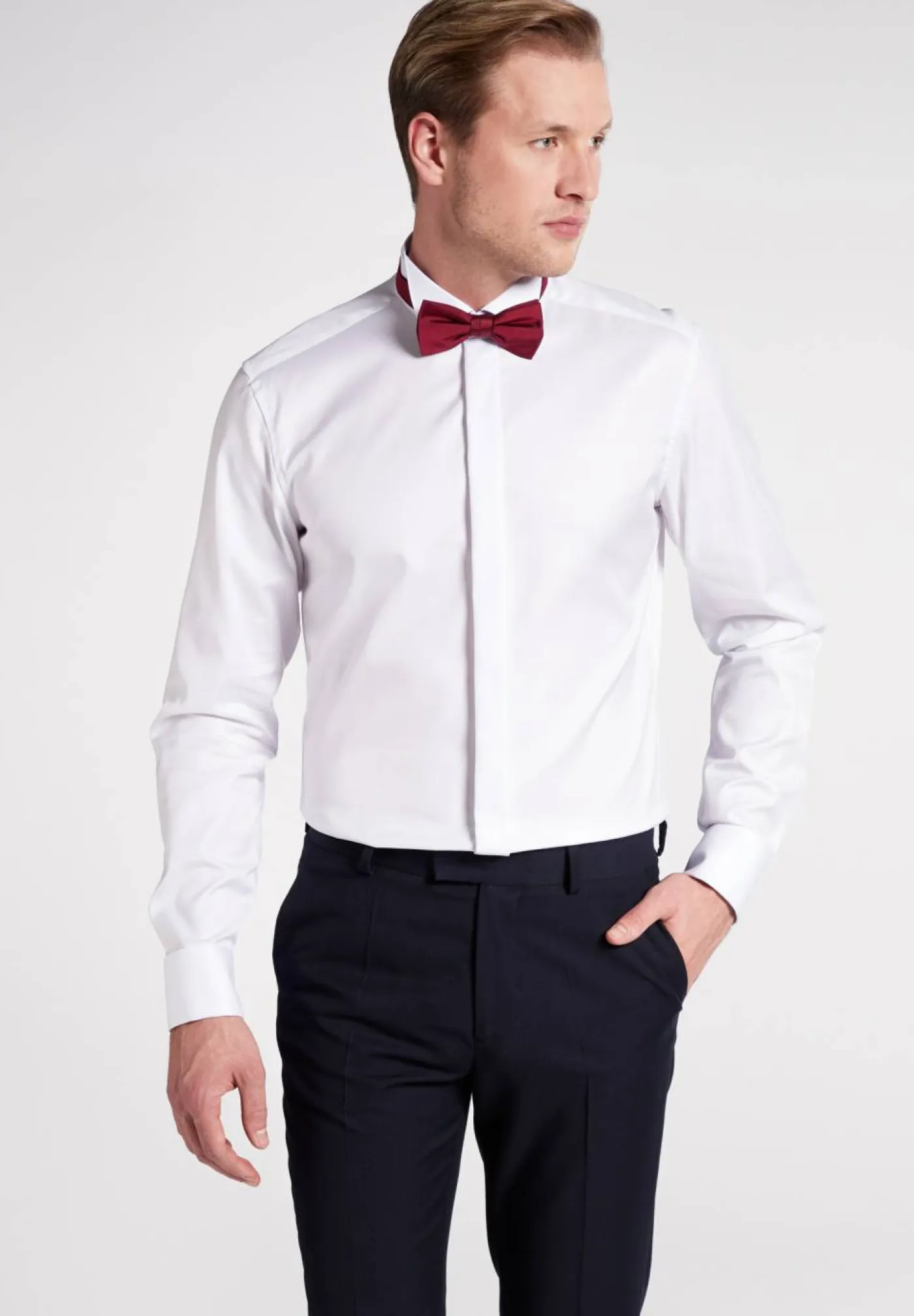 ETERNA LANGARM HEMD SLIM FIT COVER SHIRT TWILL