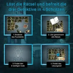 EXIT® Puzzle Die drei ??? Toteninsel
