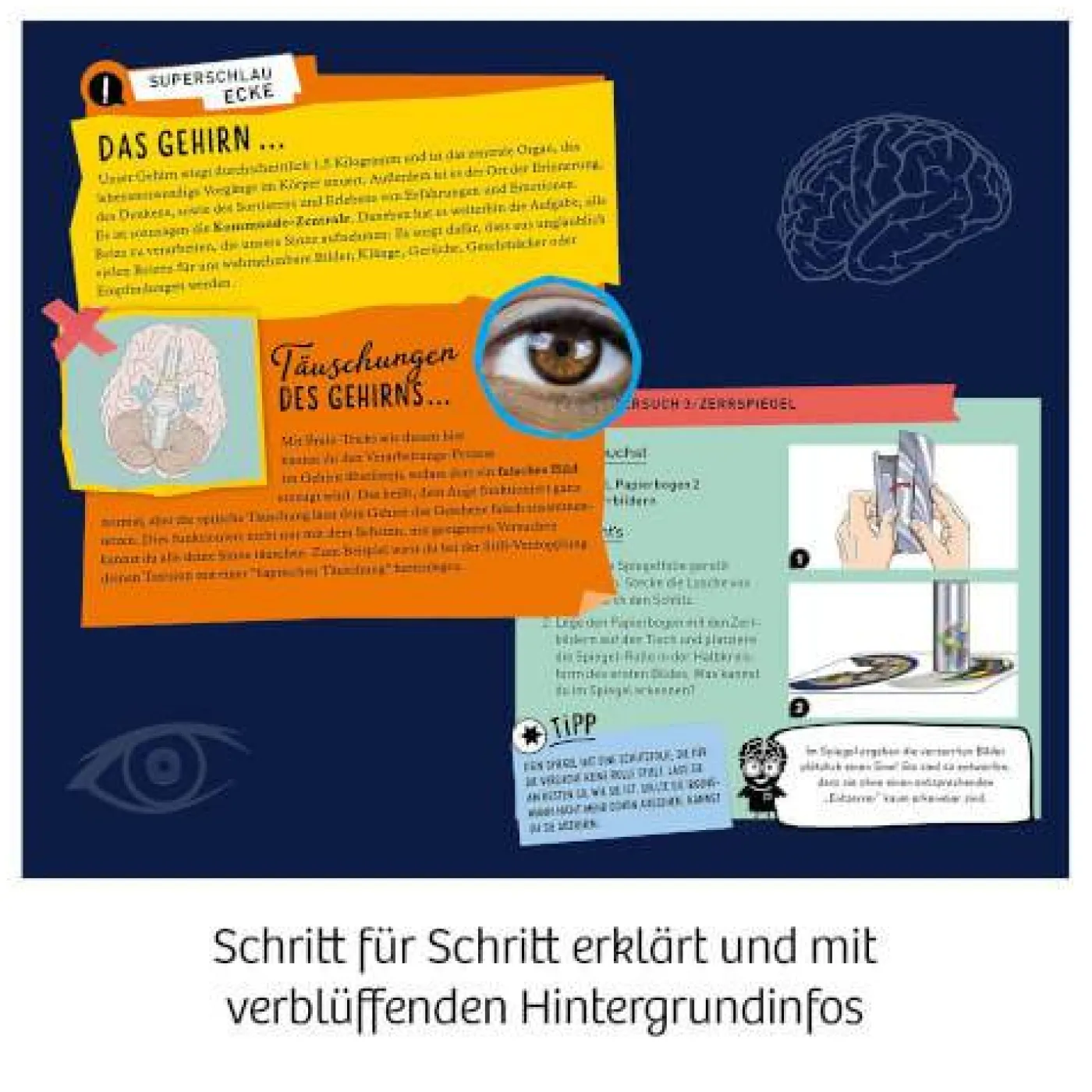 Experimentier-Set "Brain Tricks"