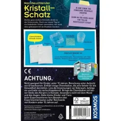 Experimentier-Set "Nachtleuchtender Kristall-Schatz"