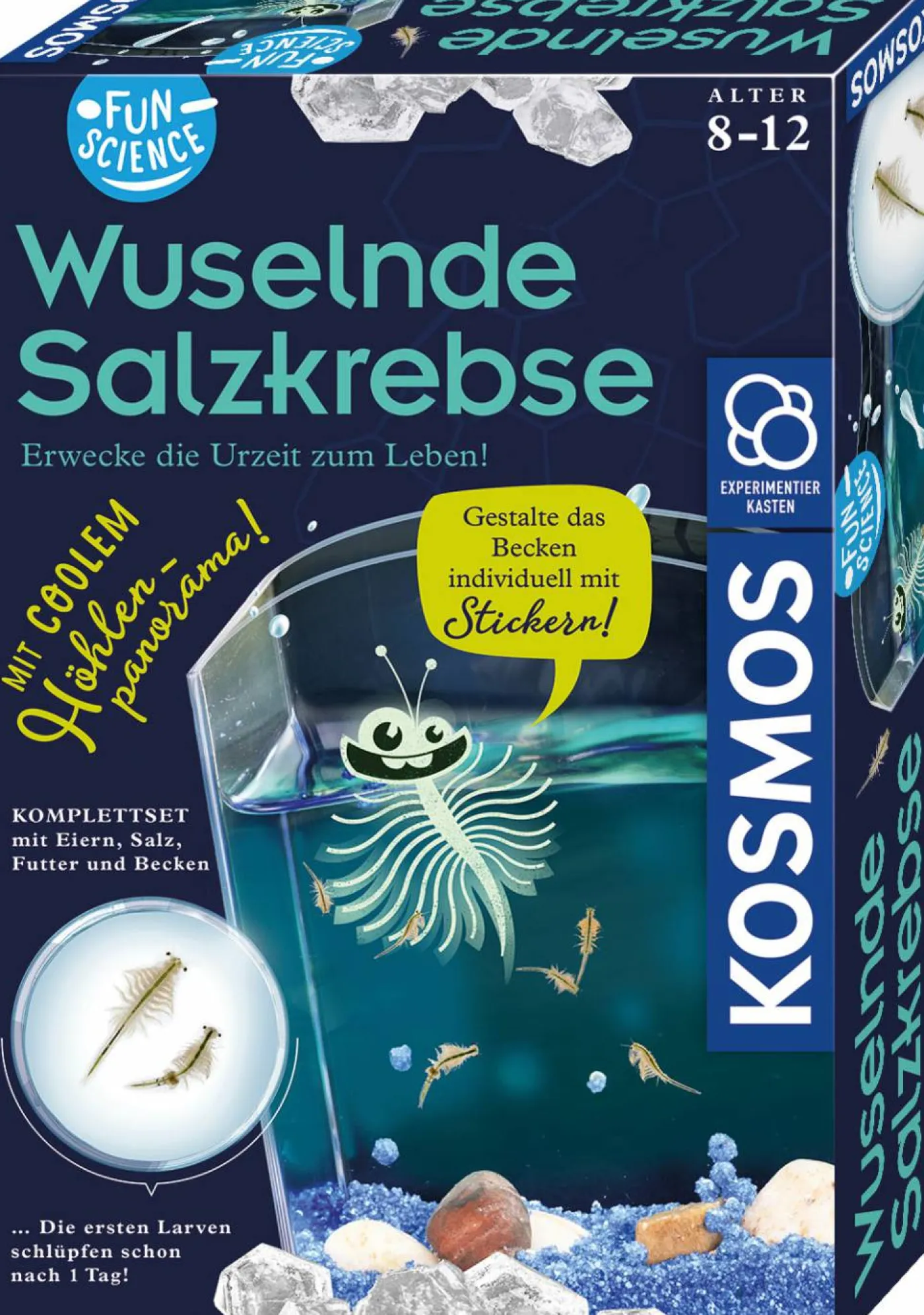 Experimentier-Set "Wuselnde Salzkrebse"