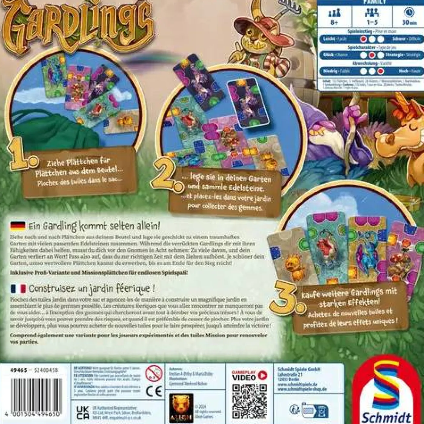 Familienspiel "Gardlings"