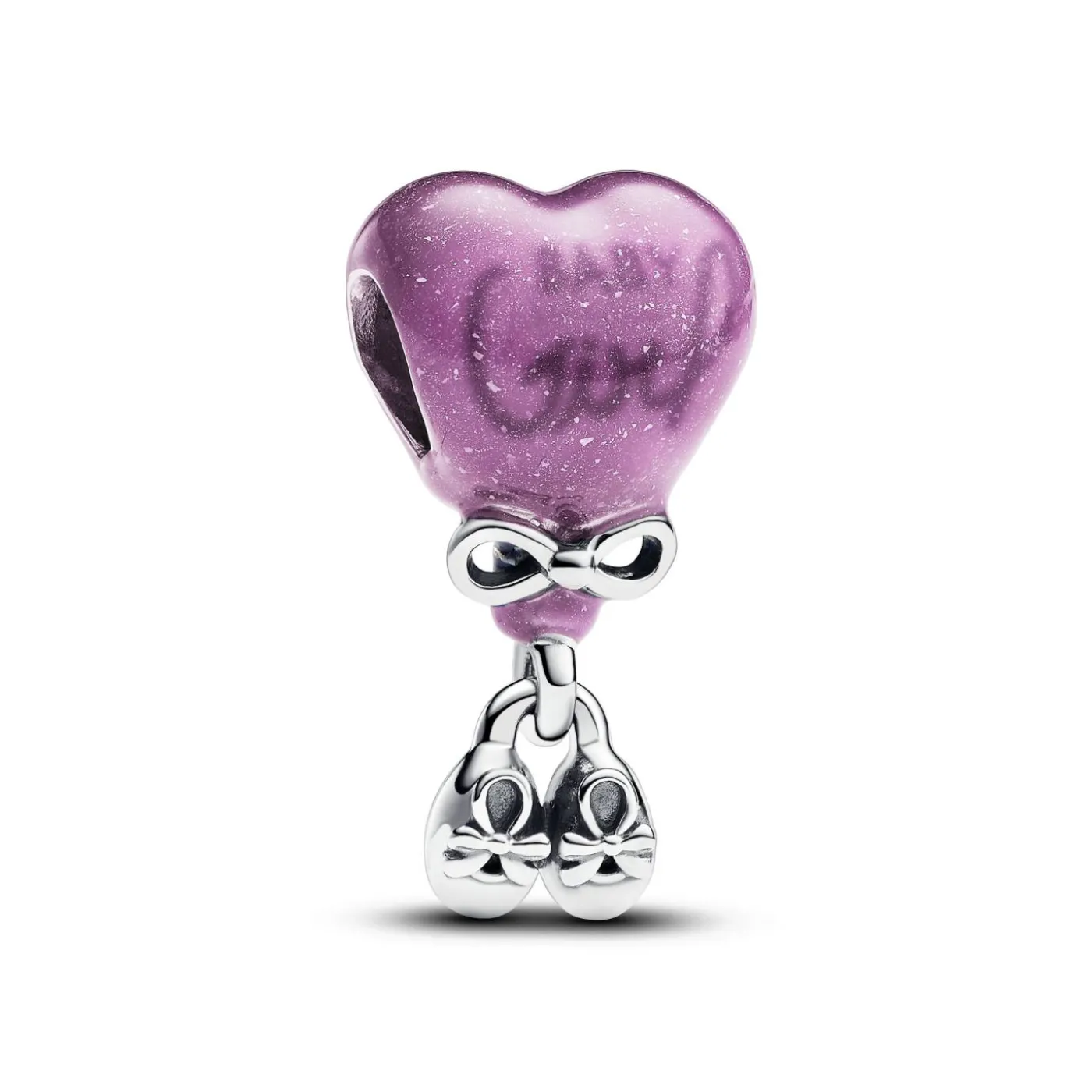 Farbwechselndes Gender Reveal Mädchen Charm