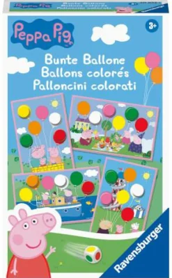 Farbwürfelspiel "Pappa Pig - Bunte Ballone"