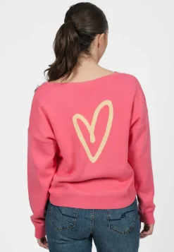 Feinstrickpullover "Wollma Hearteck"