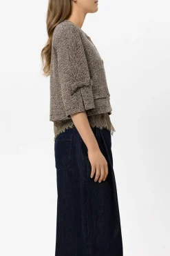 Fischgrat-Jacke