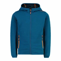 Fleecejacke mit Kapuze