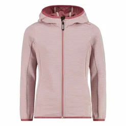 Fleecejacke mit Kapuze
