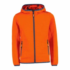 Fleecejacke mit Kapuze