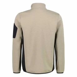 Fleecejacke mit Stehkragen