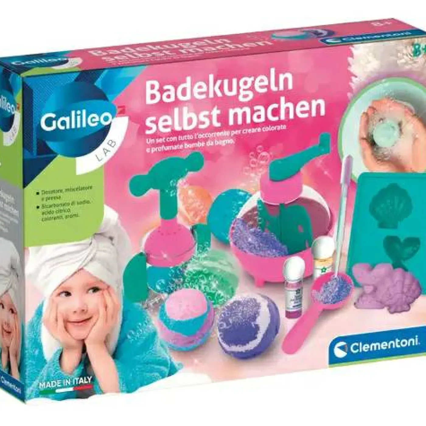 Galileo-Experimentierset "Badekugeln selbst machen"