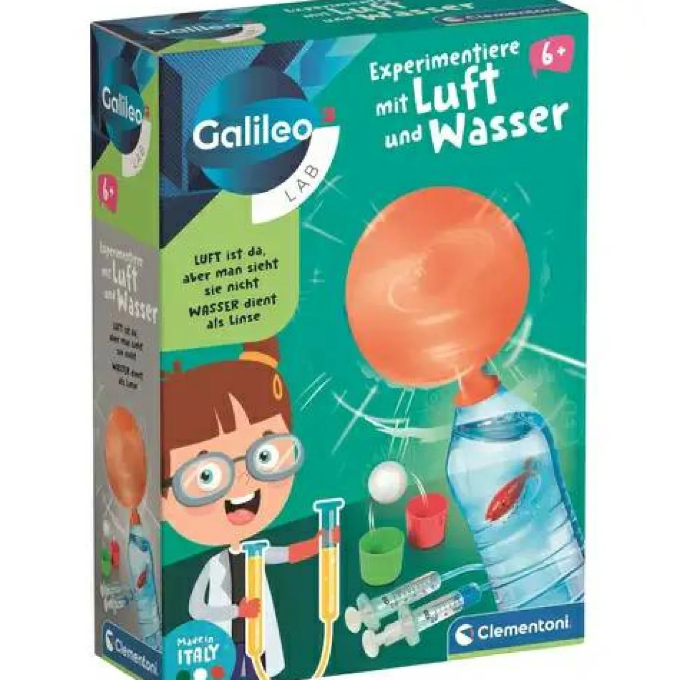 Galileo-Experimentierset "Experimentiere mit Luft und Wasser"