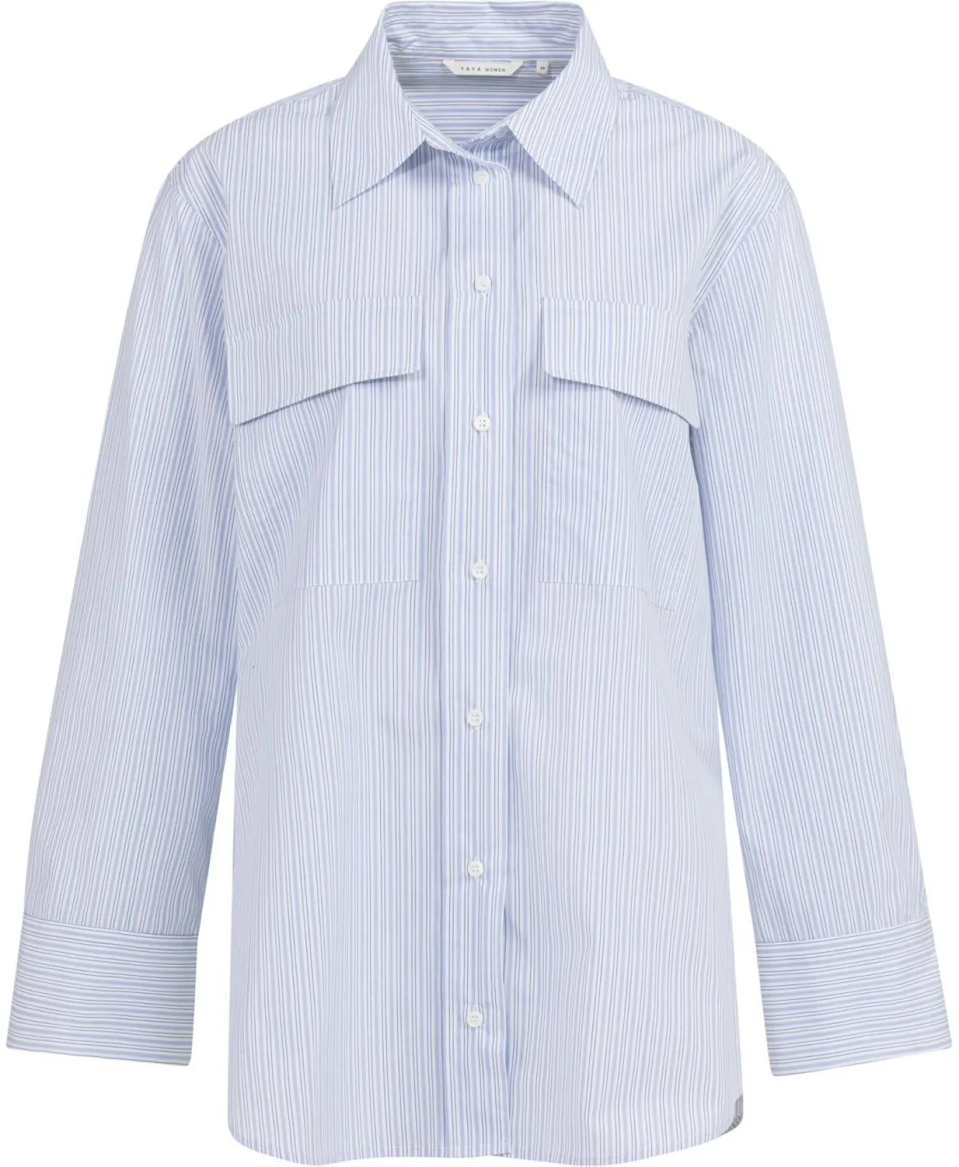 Gestreifte Boyfriend-Bluse