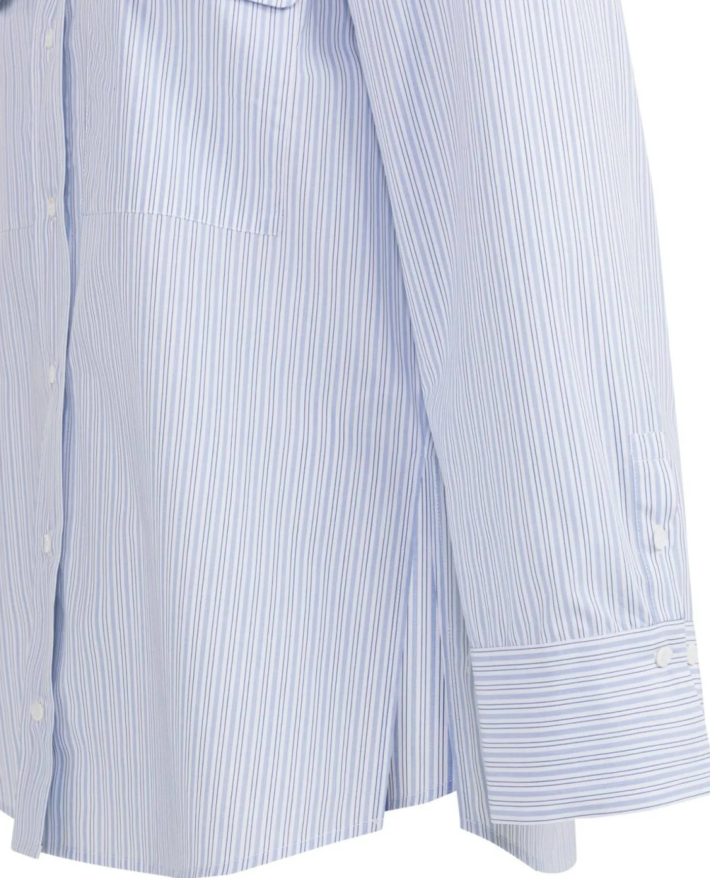 Gestreifte Boyfriend-Bluse