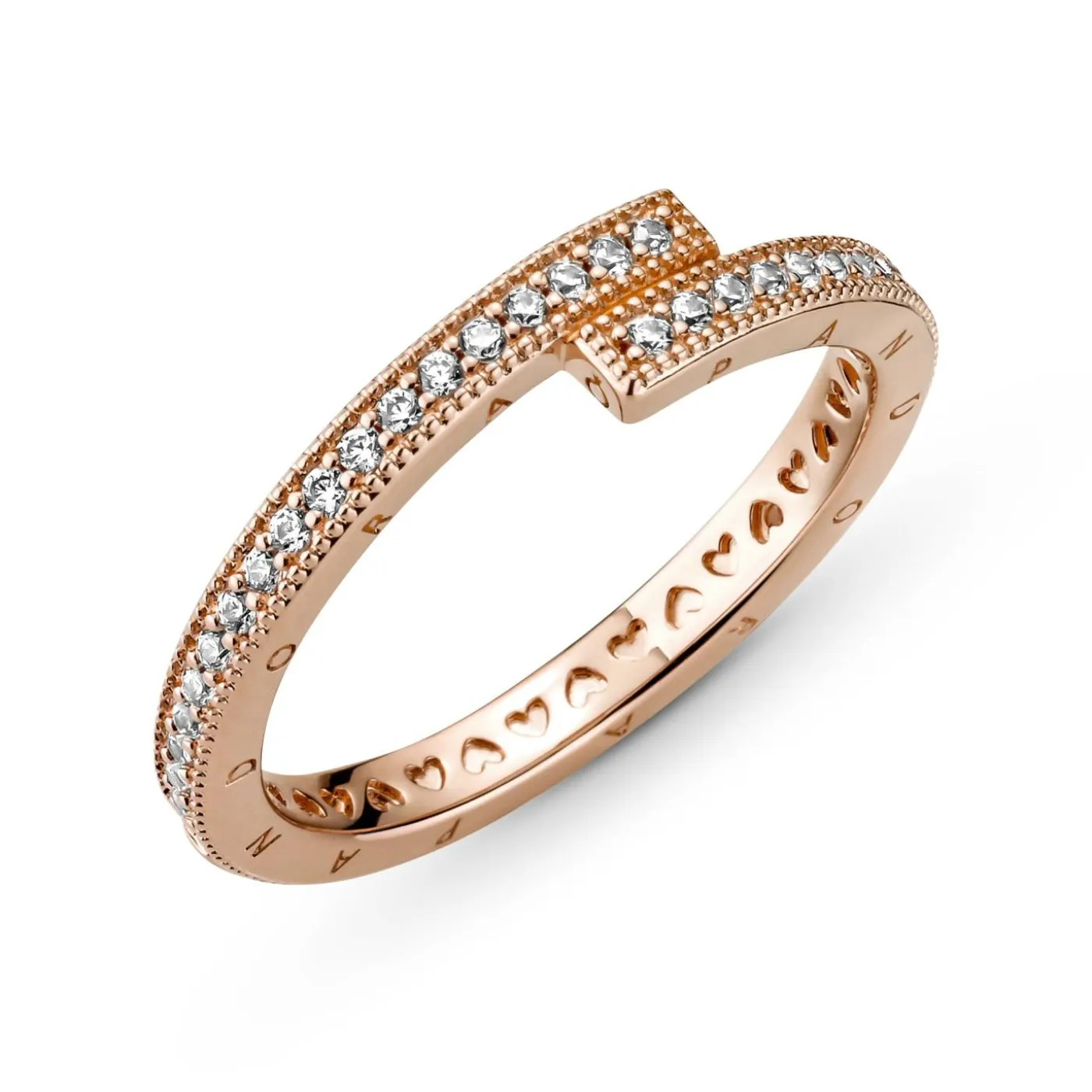 Glitzernder Überlappender Ring
