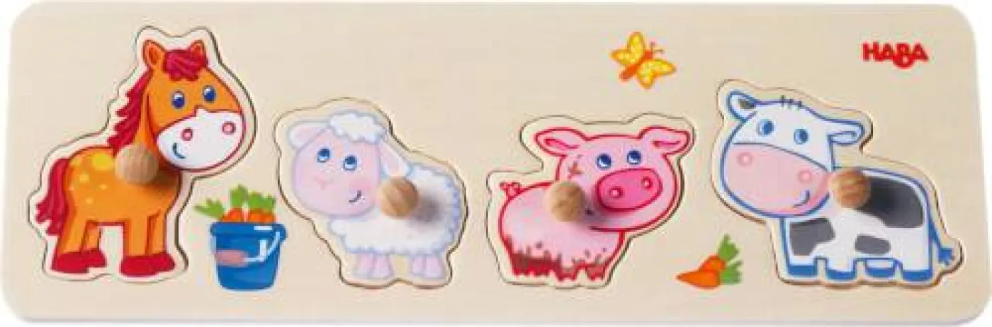 Greifpuzzle "Bauernhof - Tierkinder"