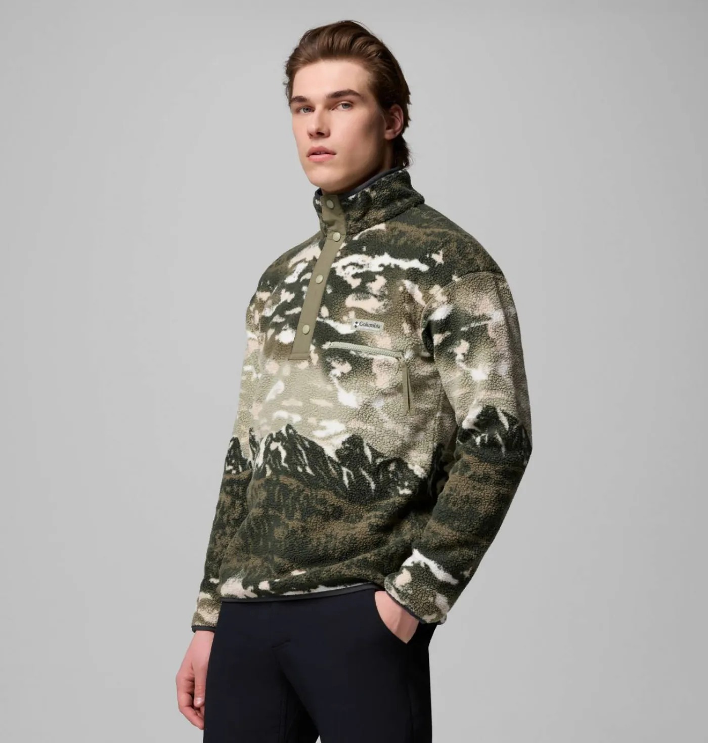 Half Snap Fleece "Helvetia™"