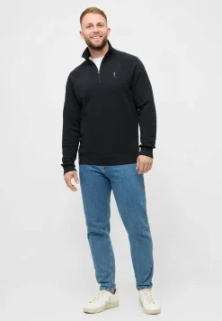 Halfzip Sweatshirt "Basic Kippes"