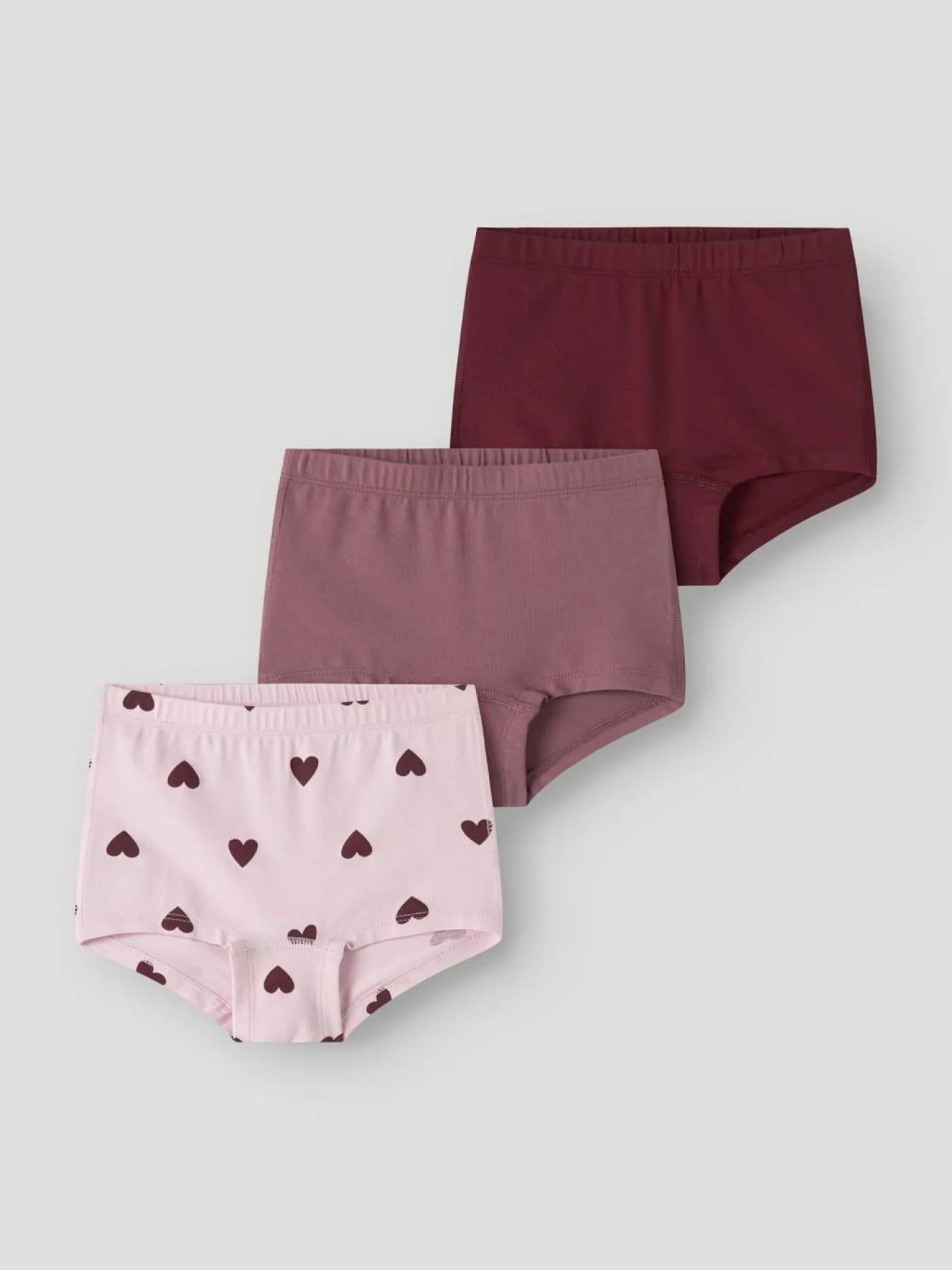 Hipster-Unterhosen "Cutie Heart", 3er-Pack