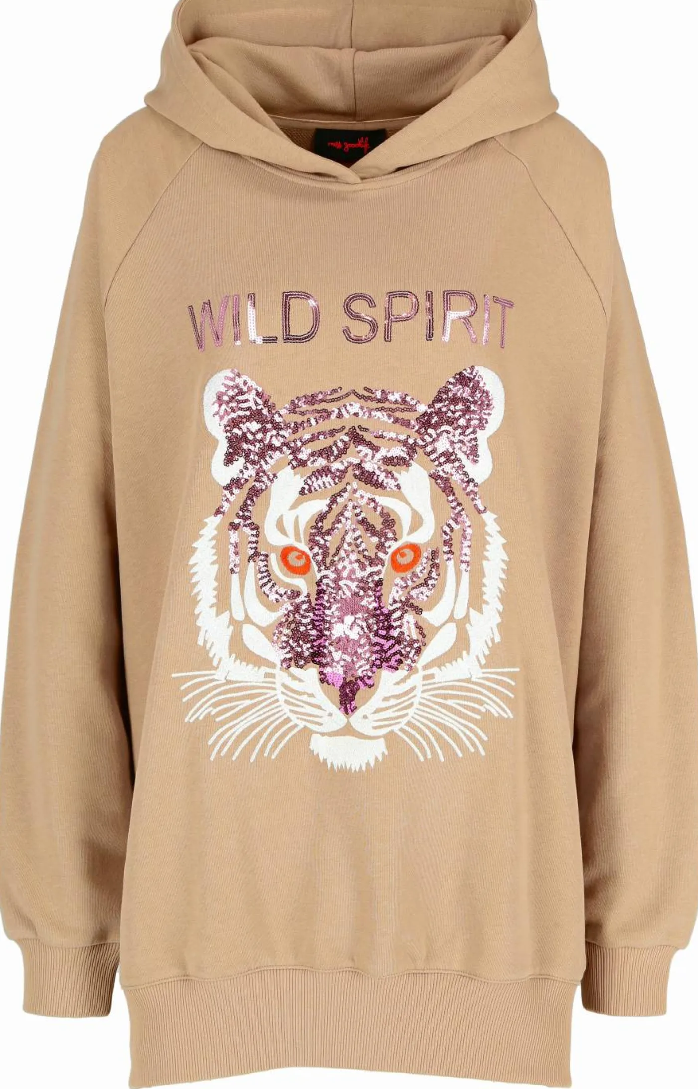 Hoodie "Tiger Paillette"