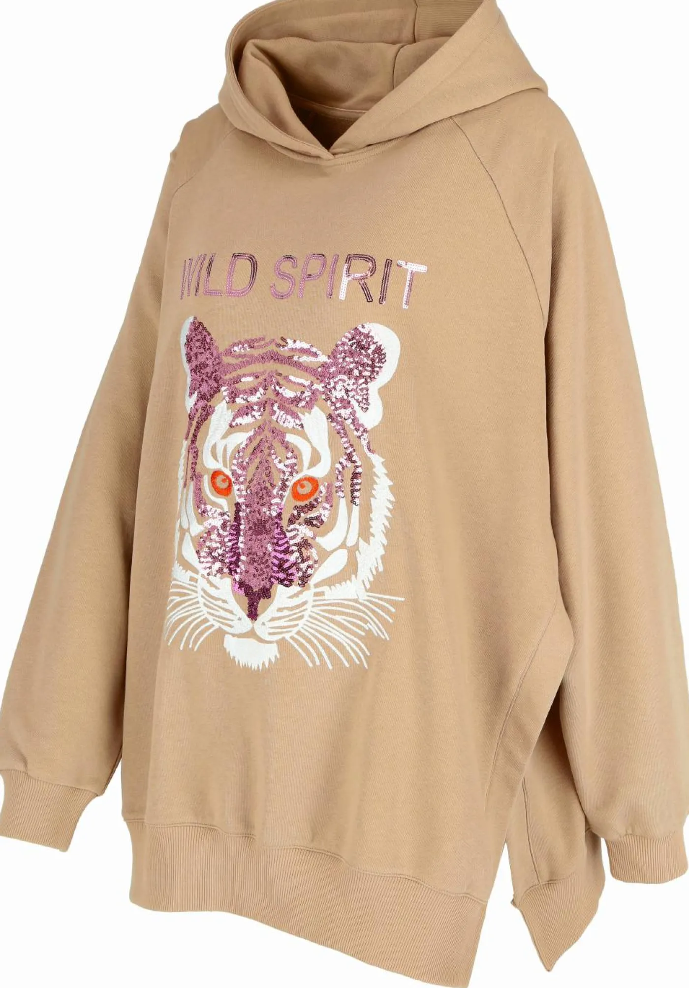 Hoodie "Tiger Paillette"