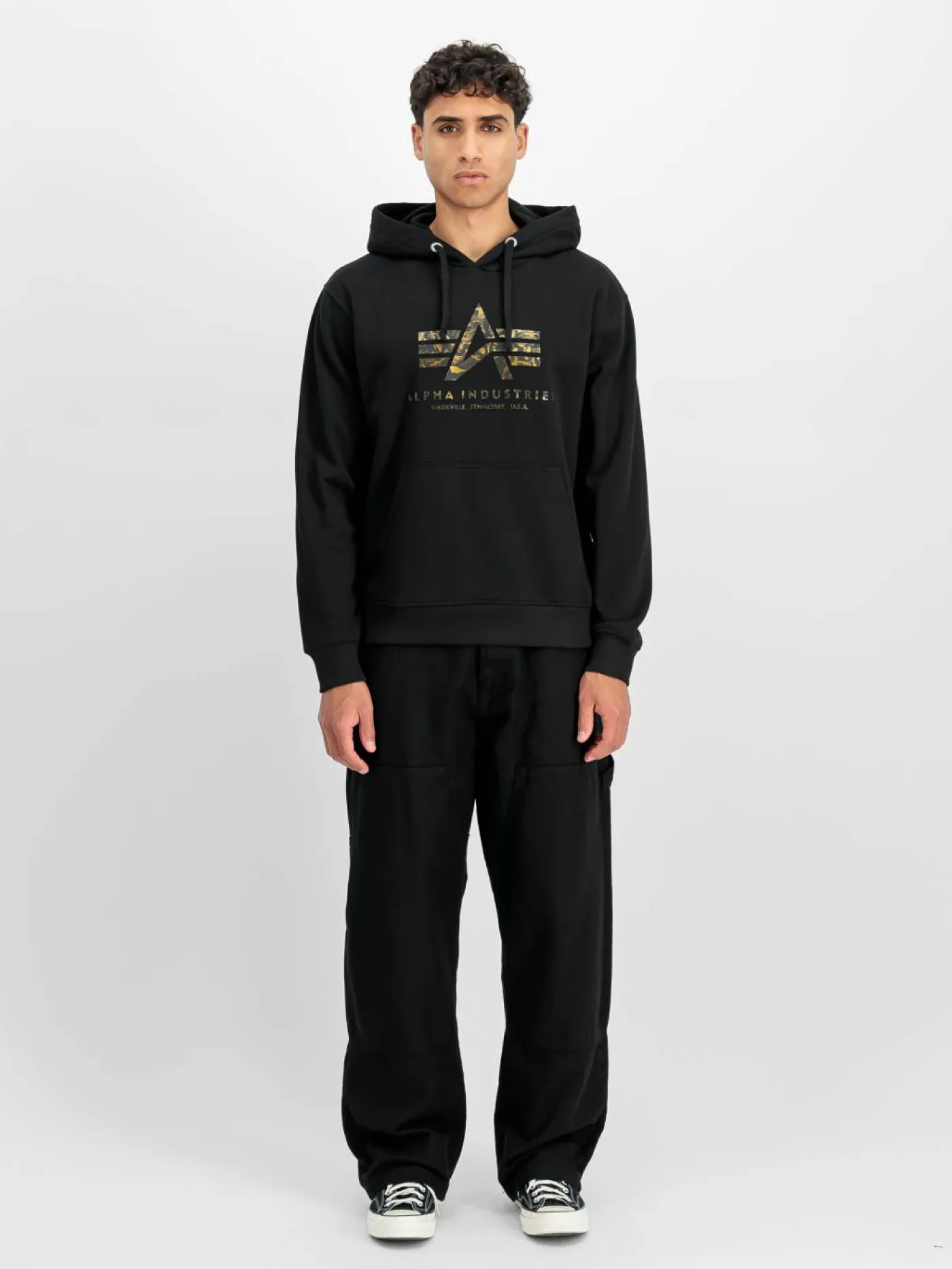 Hoodie "Basic Big Logo Effect"
