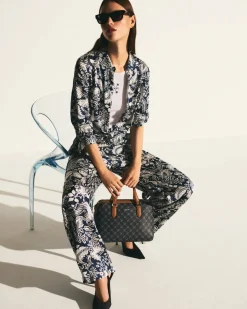 Jacquard-Hose "Piara"
