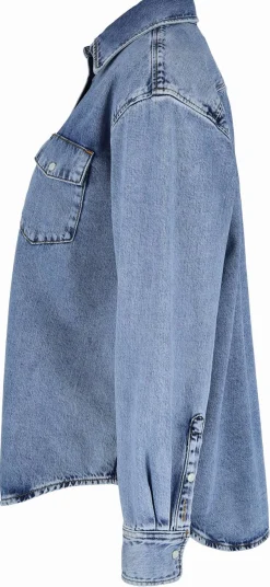 Jeansbluse